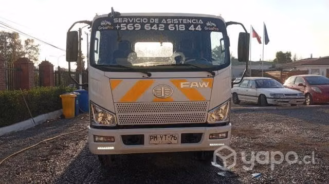 Grúa cama hidráulica