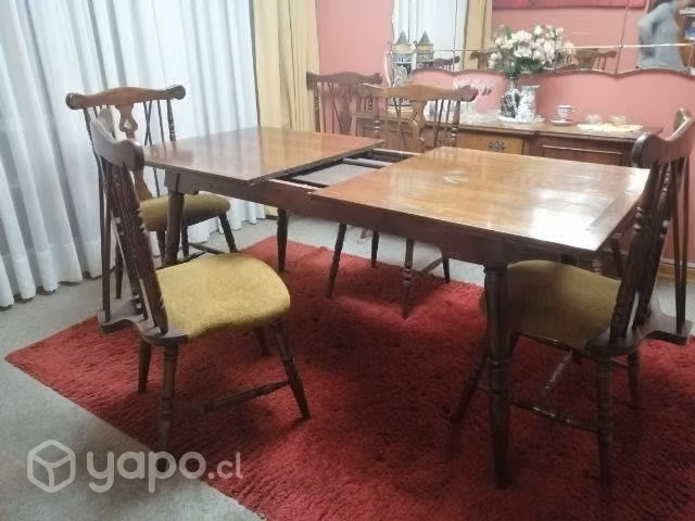 Comedor y bifet 6 sillas