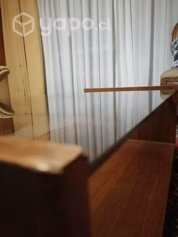 Mesa centro vidrio buen estado