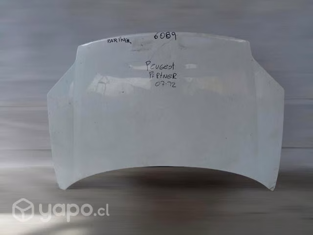 Capot peugeot partner 2007-2012