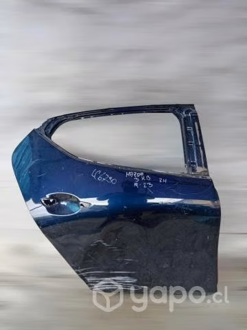 Puerta trasera rh mazda 3 hb 2019-2023