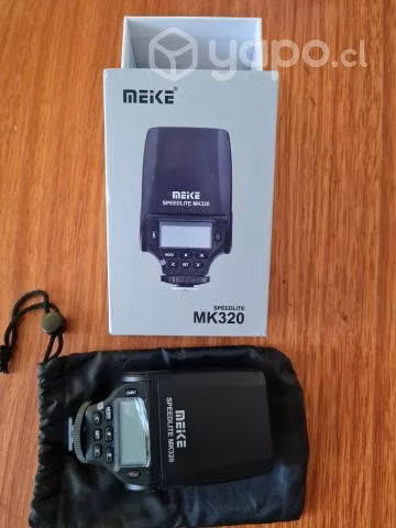 Lente Rokinon RF 14mm para Canon + Flash Meike