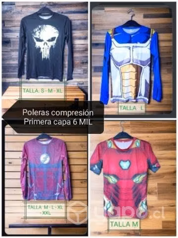 Poleras compresión Primera capa - Imagen 5