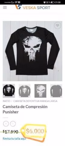 Poleras compresión Primera capa - Imagen 6