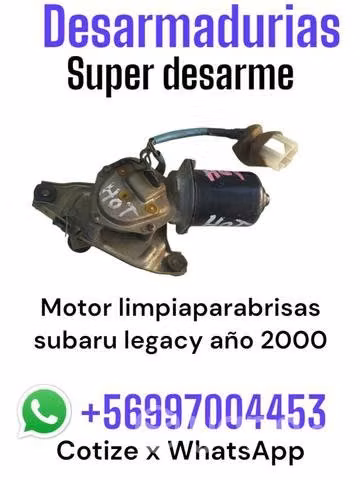Motor limpiaparabrisas Subaru Legacy año 2000
