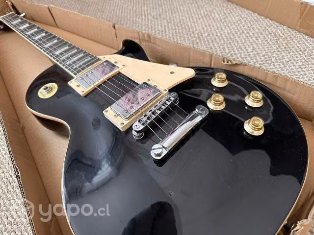Guitarra eléctrica Freeman FRE40 Les Paul, Black