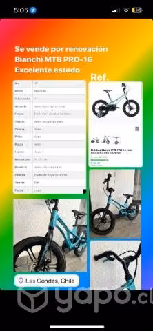 Bicicleta BIANCHI