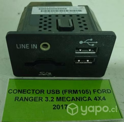Conector USB (FRM105) Ford Ranger 3.2 Mec 2017