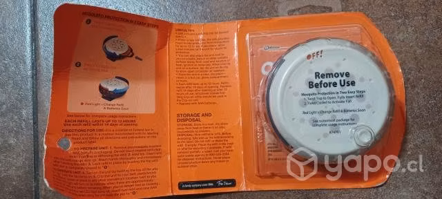 Ventilador de protección contra mosquitos con clip