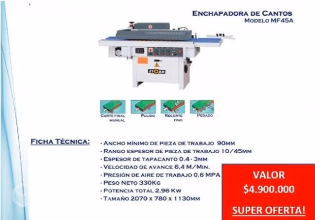 Máquinas para muebleria