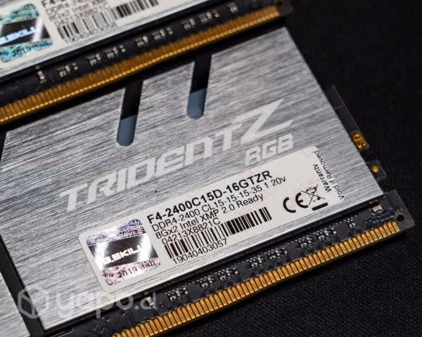 Memoria RAM 16GB (2x8GB) - GSKILL TRIDENTZ RGB