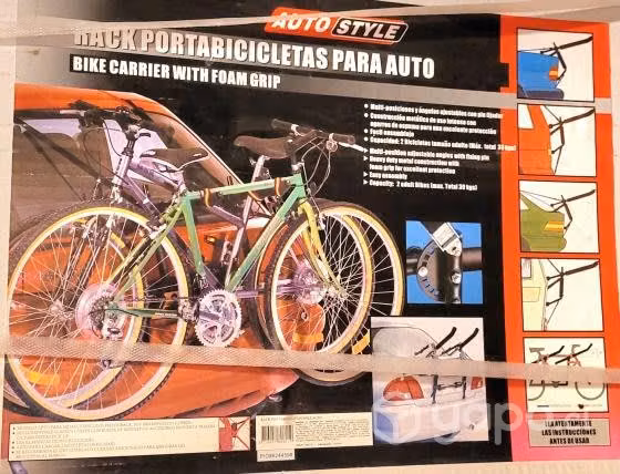 Rack portabicicletas para dos bicicletas