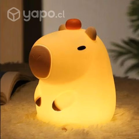 Lámpara led de silicona capibara
