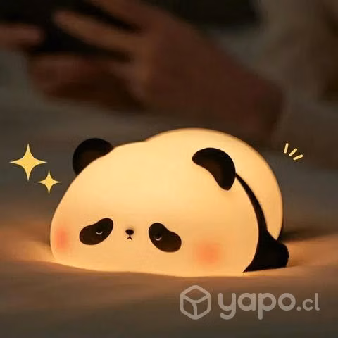 Lámpara led de silicona Panda