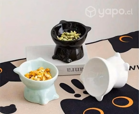 Platos para gato (cerámica)