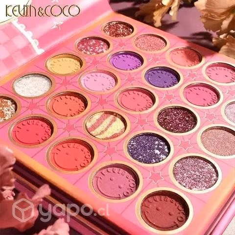 Paleta de sombras 59 colores Kevin&coco
