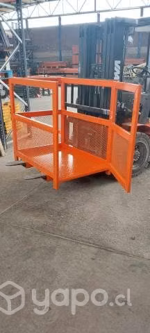 Canastillo metalico para grúa horquilla