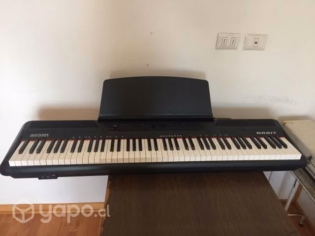 Piano Digital Bontempi Orbit 88 Teclas Hammer +ped