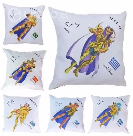 Saint seiya cojín con funda - Imagen 2