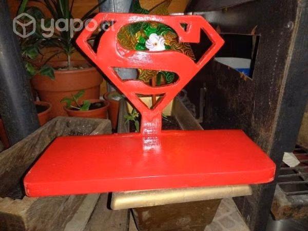 Repisas super heroes artesanias madera