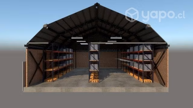 Bodega nueva con sala de ventas, gran seguridad