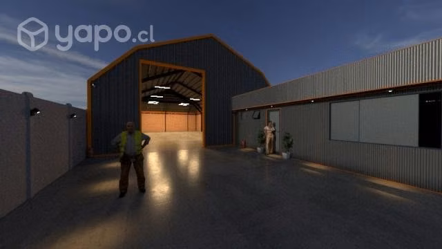 Bodega nueva con sala de ventas, gran seguridad