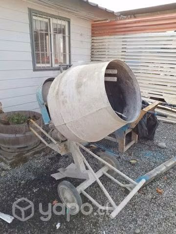 Trompo concretero de 150 litros