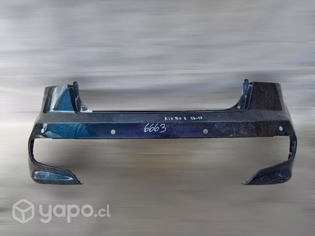 Parachoque trasero kia rio 