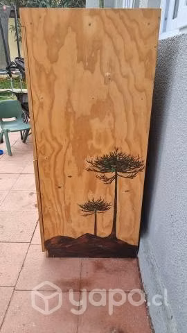 Comoda grande de terciado - Imagen 3