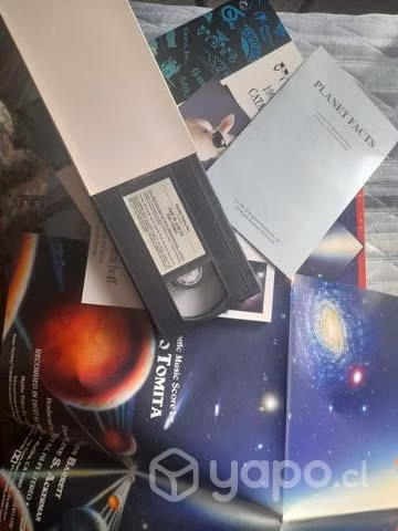 VHS ISAO TOMITA "THE PLANETS"de Gustav Holst