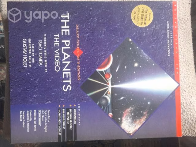 VHS ISAO TOMITA "THE PLANETS"de Gustav Holst