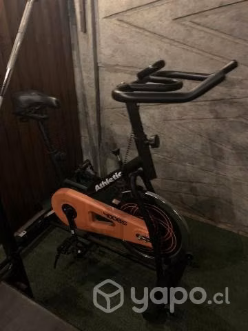 Bicicleta de spinning marca Athletic