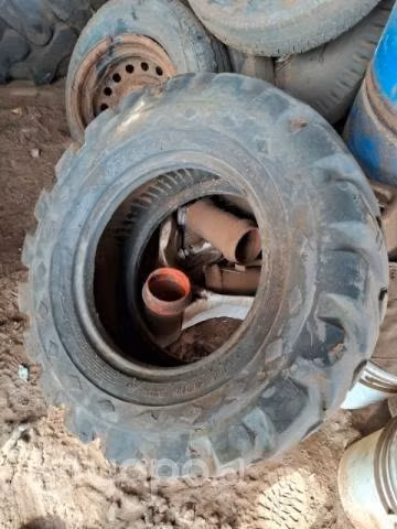 2 Neumaticos Retroexcavadora 19,5 L 24 + n 12,5/80
