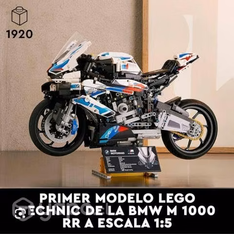 Moto armable BMW M1000RR - Tipo LEGO