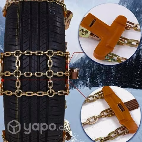 Cadena Neumático Antideslizante Nieve Barro Univer