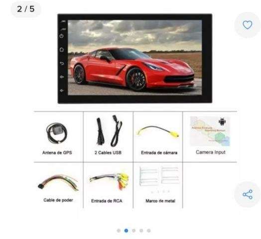 Radio Android 10.1 Gps Bluetooth Wifi 7 - Imagen 2
