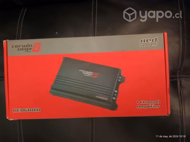 Amplificador Cerwin vega Mobile 600w