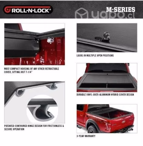 Tapa retractil Chevrolet Silverado 14 -19 Roll n l