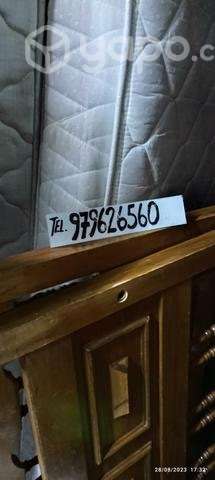 Cama torneada 1 1/2 .colchon - Imagen 5