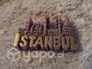 Iman refrigerador estambul dorado