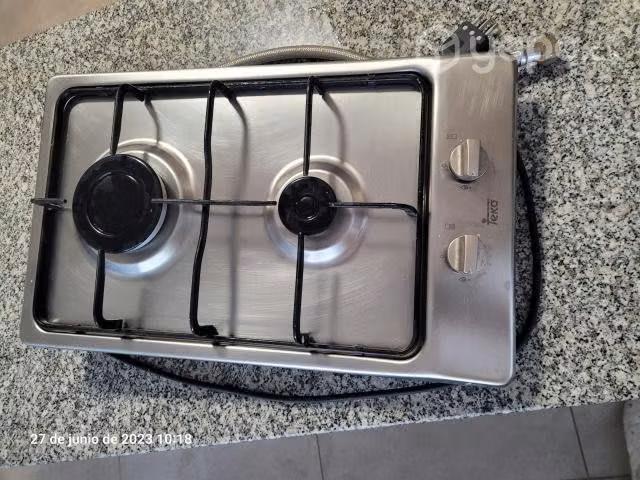 Encimera Teka 2 platos gas natural