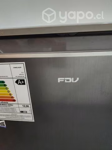 Congelador Marca FDV - 3 cajones, como nuevo