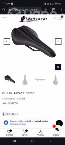 Sillin Antiprostatico Arvada Bontrager