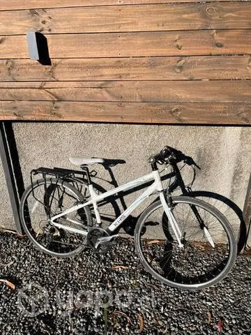 Bicicleta KHS Mujer Blanca cuadro S Aro 28