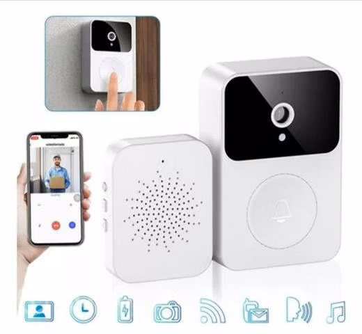 Timbre inalámbrico y cámara seguridad wifi