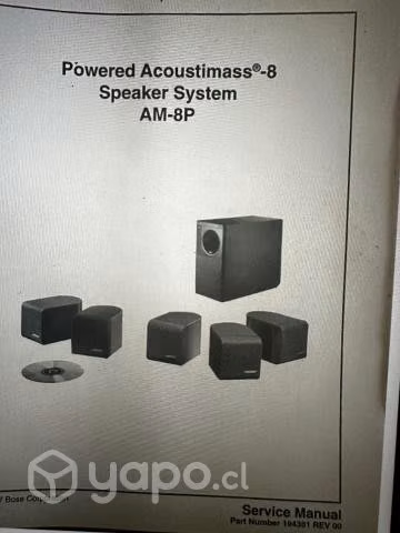 BOSE Powered Acoustimass 8 Speaker System