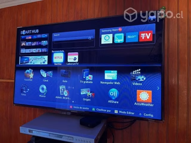 Televisor Samsung 46 pulgadas UN46D7000