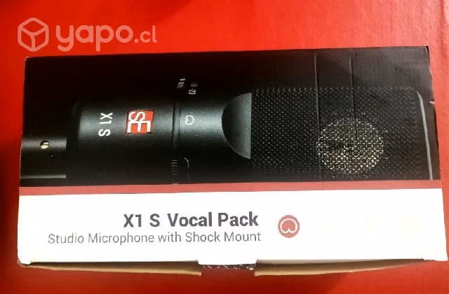 Micrófono profesional de estudio nuevo