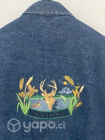 Chaqueta de mezclilla (Azul) - Imagen 3