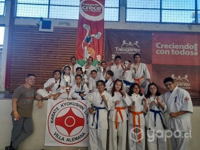 Clases karate de contacto